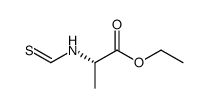 L-Alanine, N-(thioxomethyl)-, ethyl ester (9CI)结构式