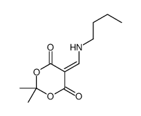 5-(butylaminomethylidene)-2,2-dimethyl-1,3-dioxane-4,6-dione Structure