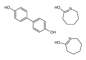 azepan-2-one,4-(4-hydroxyphenyl)phenol结构式