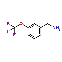 3-(三氟甲氧基)苯甲胺结构式
