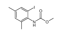 methyl 2-iodo-4,6-dimethylphenylcarbamate结构式