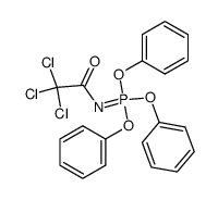 trichloroacetyl-triphenoxyphosphoranyliden-amine Structure