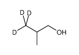 异丁醇-D3结构式