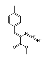 methyl 2-azido-3-(4-methylphenyl)prop-2-enoate Structure