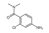 4-Amino-2-chloro-N,N-dimethylbenzamide Structure