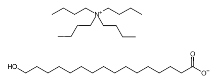 tetrabutylammonium 16-hydroxypalmitate Structure