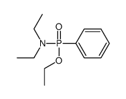 N-[ethoxy(phenyl)phosphoryl]-N-ethylethanamine结构式