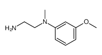 m-Methoxy-N-(2-aminoethyl)-N-methylanilin Structure