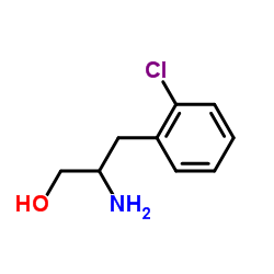 2-Amino-3-(2-chlorophenyl)-1-propanol结构式