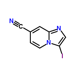 3-Iodoimidazo[1,2-a]pyridine-7-carbonitrile Structure