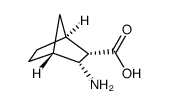 顺-内-3-氨基双环[2.2.1]庚烷-2-羧酸一水合物结构式