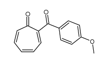 2-(4-methoxybenzoyl)-2,4,6-cycloheptatrienone Structure
