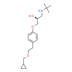 tert-butylbetaxolol Structure