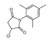 3-chloro-1-(2,4,6-trimethylphenyl)pyrrolidine-2,5-dione Structure