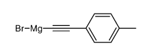 p-tolylethynyl-magnesium bromide结构式