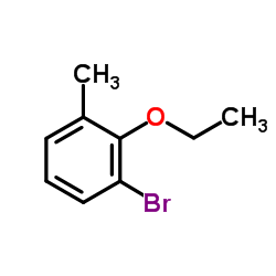 1-Bromo-2-ethoxy-3-methylbenzene结构式