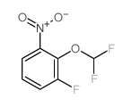 2-(二氟甲氧基)-1-氟-3-硝基苯结构式