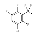 1-chloro-2,4,5-trifluoro-3-trifluoromethyl-benzene Structure