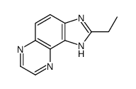(9ci)-2-乙基-1H-咪唑并[4,5-f]喹噁啉结构式