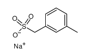 Sodium (3-Methylphenyl)Methanesulfonate结构式
