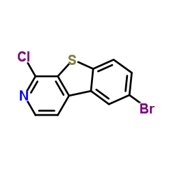 6-Bromo-1-chloro[1]benzothieno[2,3-c]pyridine Structure