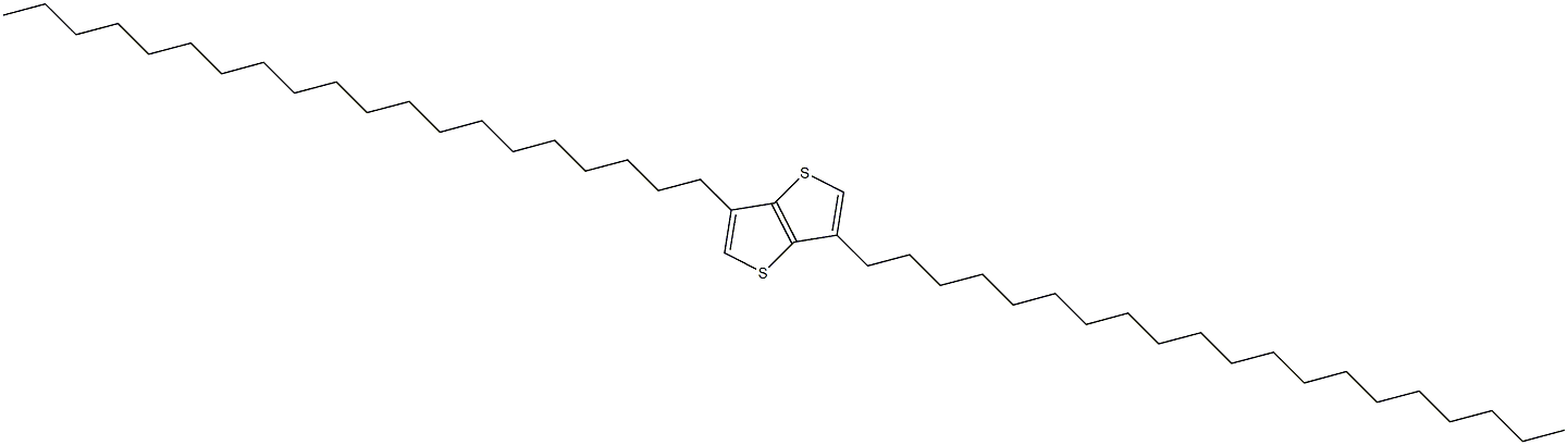 3,6-diicosylthieno[3,2-b]thiophene Structure