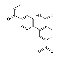 2-(4-methoxycarbonylphenyl)-4-nitrobenzoic acid Structure