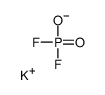 potassium,difluorophosphinate Structure