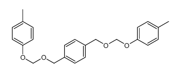 1,4-bis[(4-methylphenoxy)methoxymethyl]benzene Structure