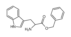 D-色氨酸苄酯结构式