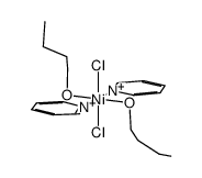 nickel(II)(2-butoxypyridine)2Cl2 Structure