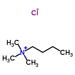 N,N,N-Trimethylbutan-1-aminium chloride Structure