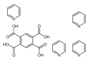 benzene-1,2,4,5-tetracarboxylic acid,pyridine Structure