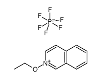 N-ethoxyisoquinolinium hexafluorophosphate Structure