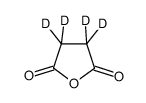 Succinic anhydride-2,2,3,3-d4 Structure