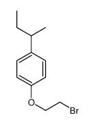 1-(2-bromoethoxy)-4-butan-2-ylbenzene结构式