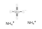四硫钼酸铵结构式