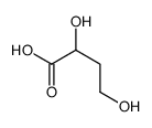 2,4-dihydroxy-Butanoic acid Structure