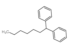 1,1-二苯基庚烷结构式