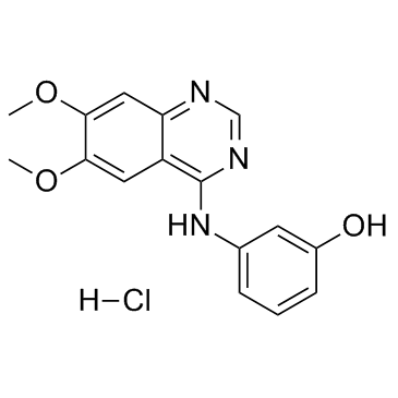 WHI-P180 hydrochloride Structure