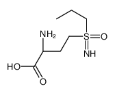 (2S)-2-amino-4-(propylsulfonimidoyl)butanoic acid Structure