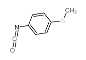 4-(甲硫基)苯基异氰酸酯结构式