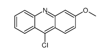 9-chloro-3-methoxyacridine结构式