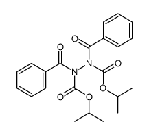 propan-2-yl N-benzoyl-N-[benzoyl(propan-2-yloxycarbonyl)amino]carbamate Structure