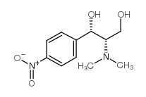 l-(+)-threo-2-(n,n-dimethylamino)-1-(4-nitrophenyl)-1,3-propanediol structure