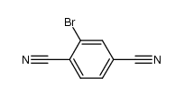 2,5-dicyanobromobenzene Structure