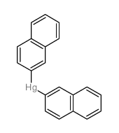 dinaphthalen-2-ylmercury结构式