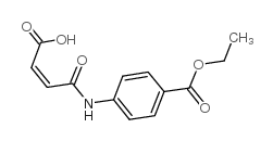 N-(4-乙氧羰基苯)马来酸结构式