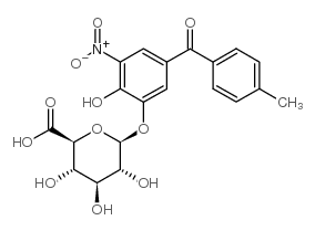 托卡朋3-β-D-葡糖醛酸结构式
