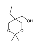 (5-ethyl-2,2-dimethyl-1,3-dioxan-5-yl)methanol结构式